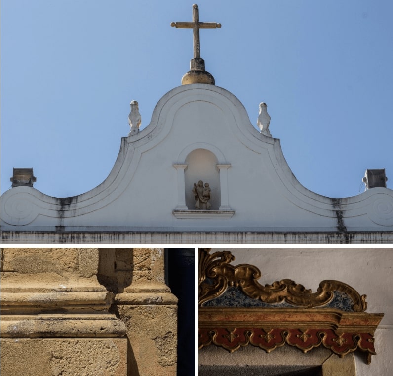 Imagens em detalhes da arquitetura de Olinda